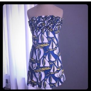 Lilly Pulitzer Sailboat Dress